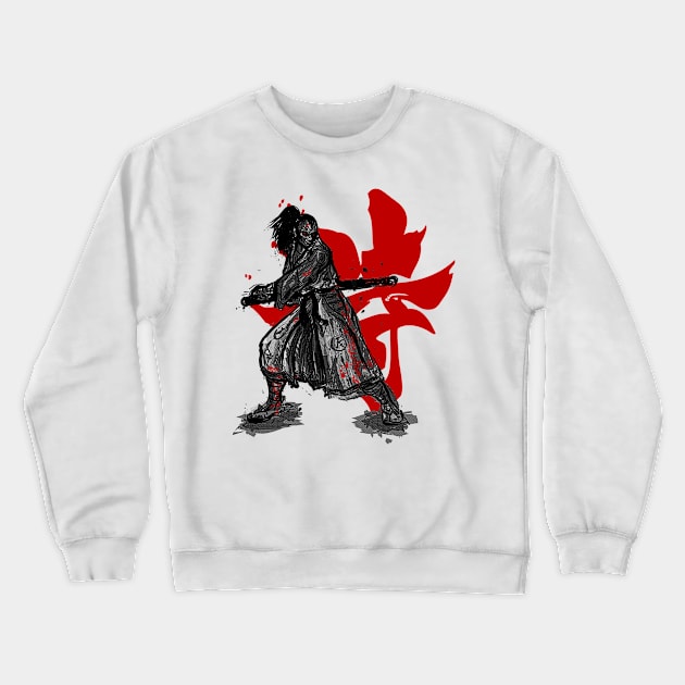 Rurouni Kenshin Samurai Crewneck Sweatshirt by Anime Gadgets